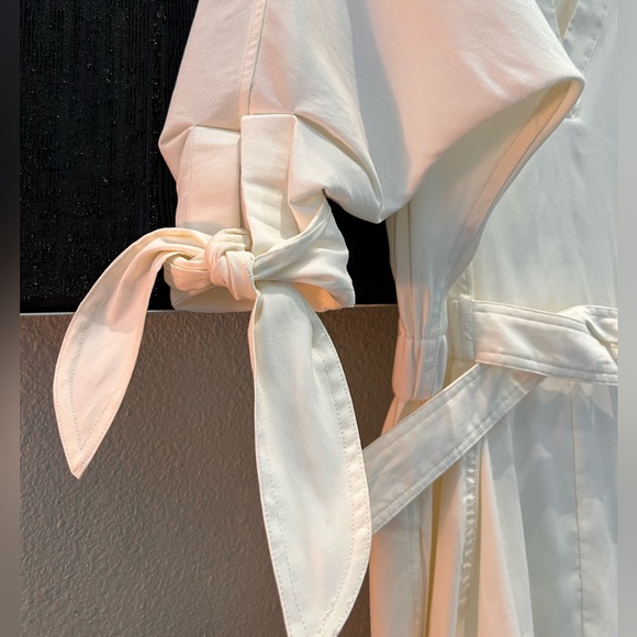 3.1 Phillip Lim Beige Waisted Tie Dress - Picture 9 of 11